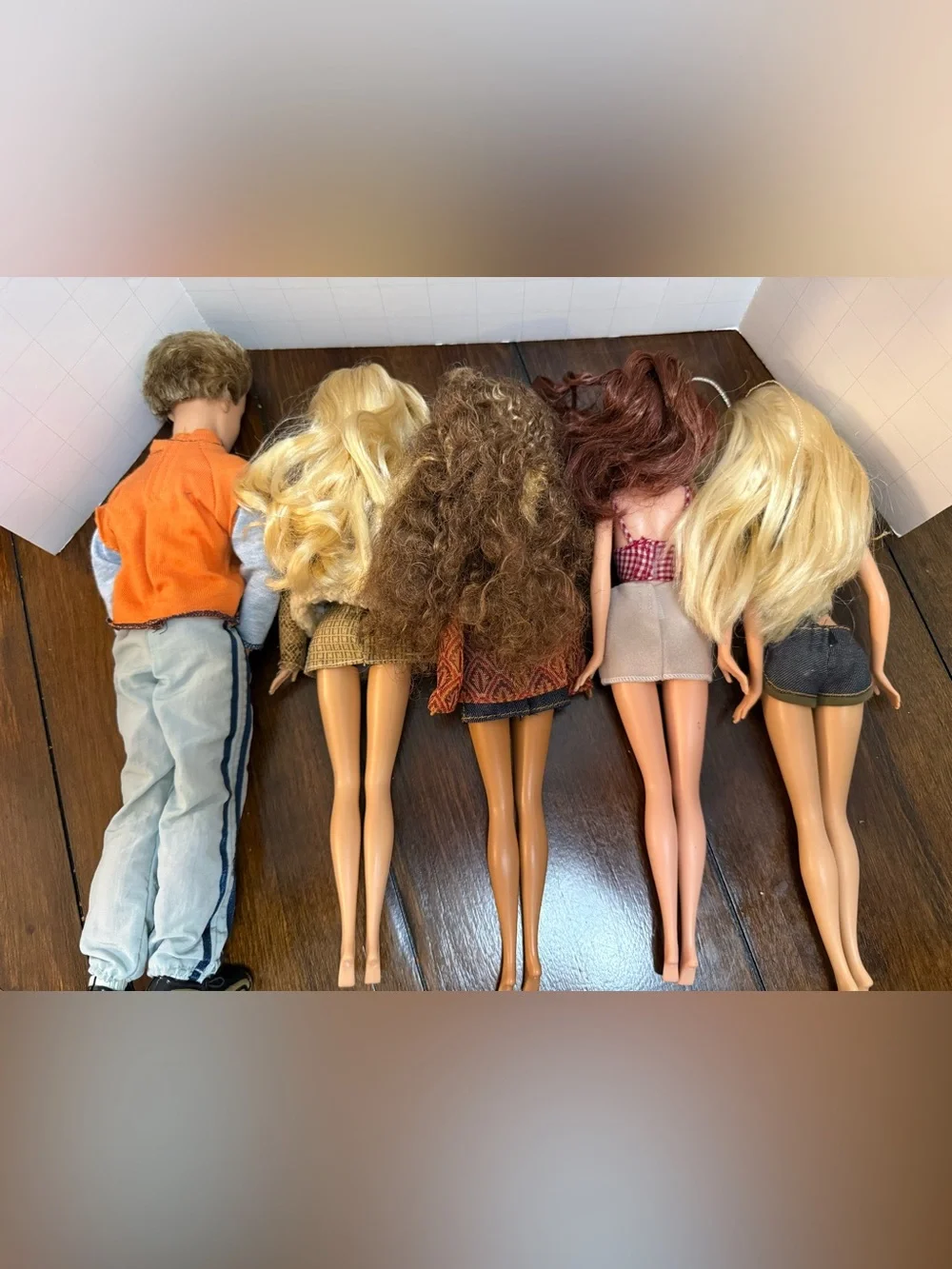 Lot of 5 Vintage Mattel My Scene Dolls Barbie Y2K